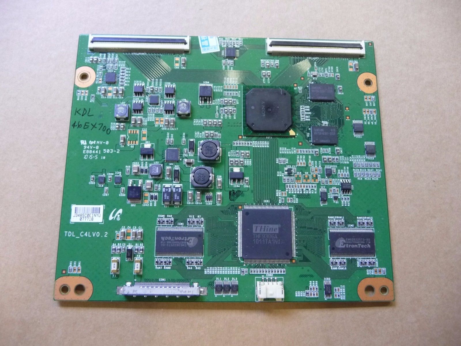 Sony KDL-46EX700 T-con Board Samsung TDL_C4LV0.2 LJ94-03485C 3485C (LO5)